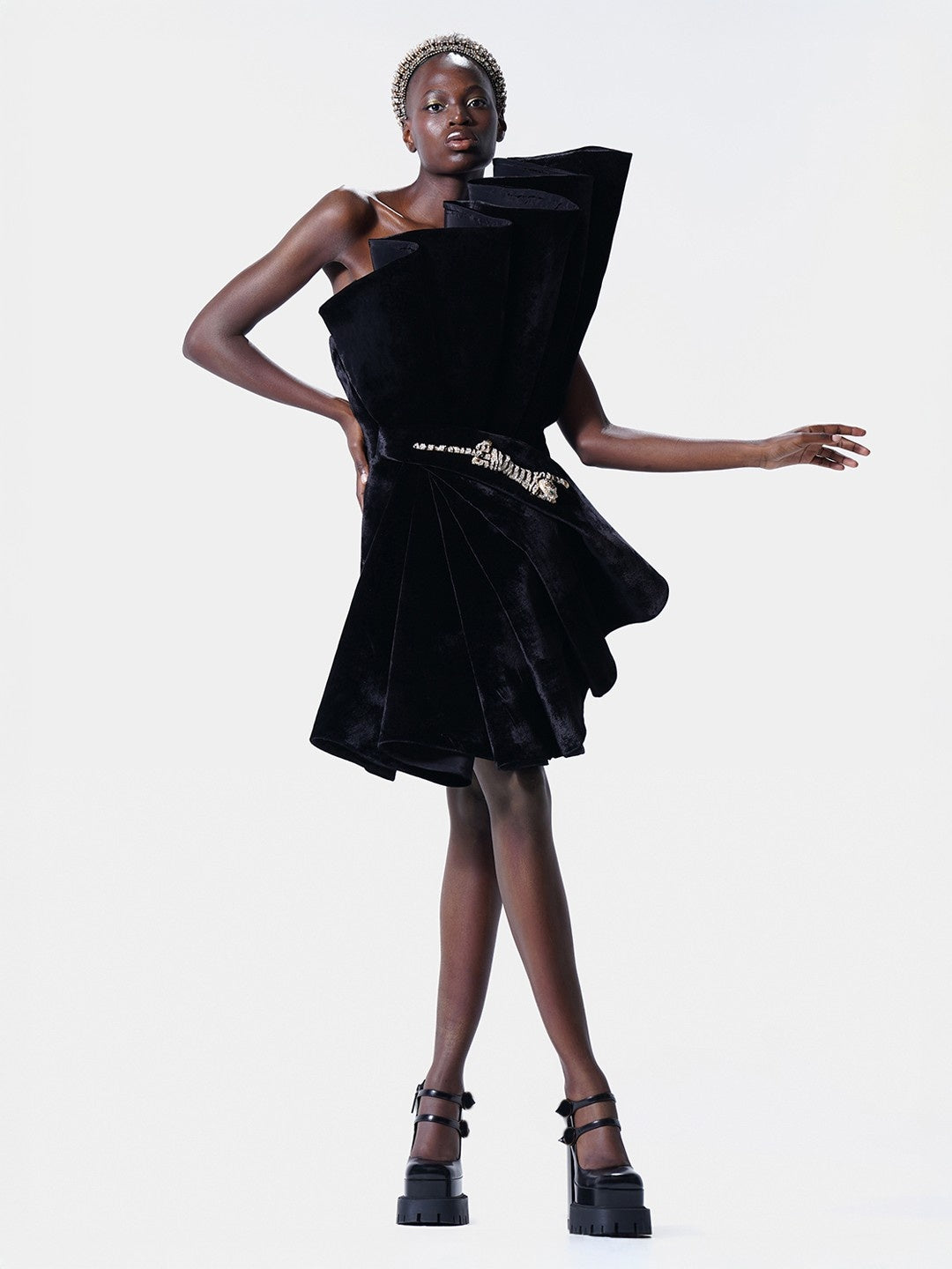 Velours Sauvage Icon Dress