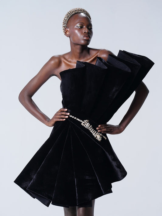 Velours Sauvage Icon Dress