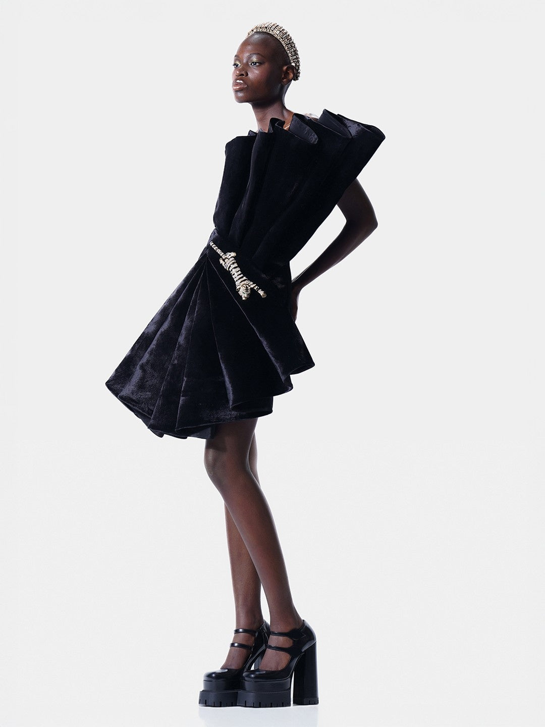 Velours Sauvage Icon Dress