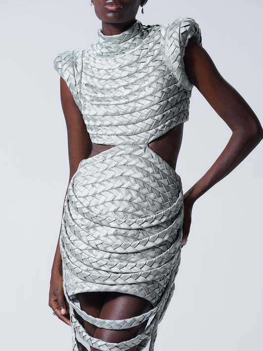 Sauge Icon Mini Dress