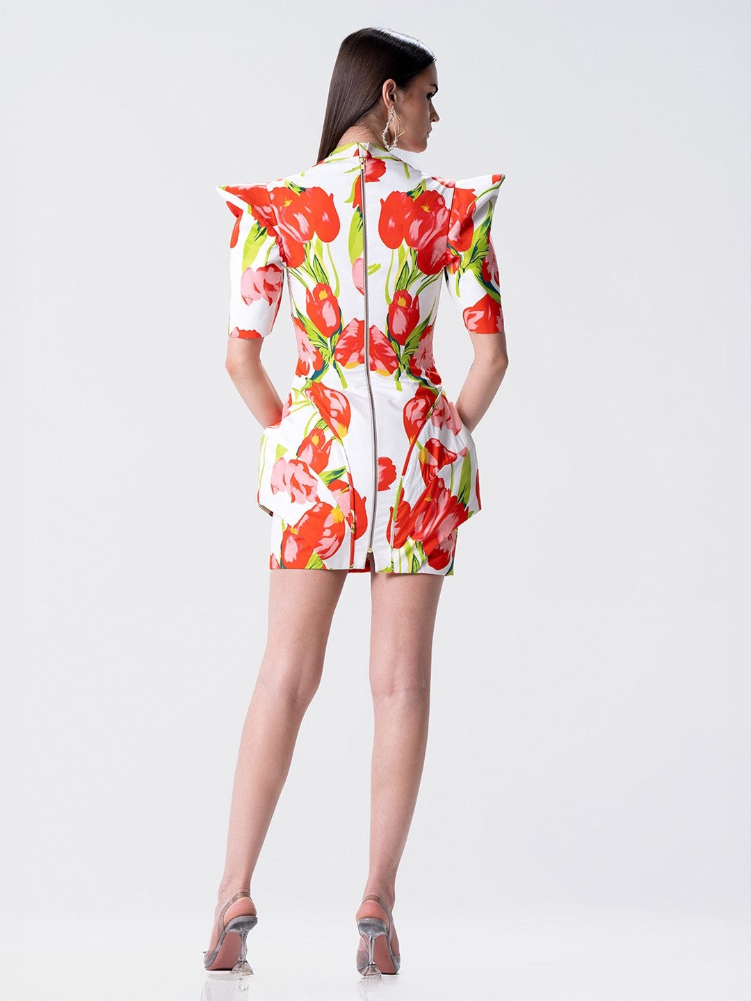 Printemps Rouge Mini Dress