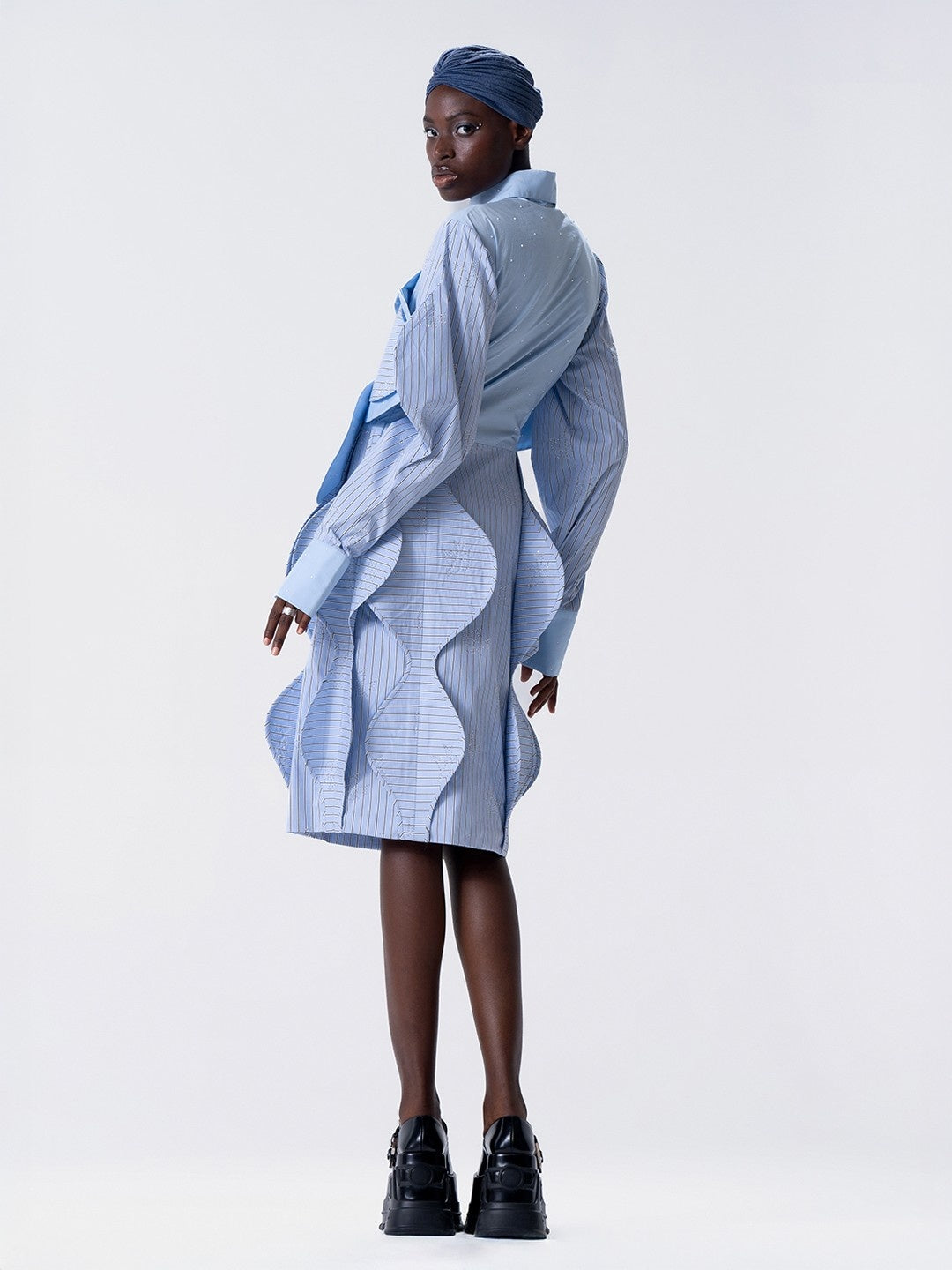 Scintillant Defined Shirt Dress
