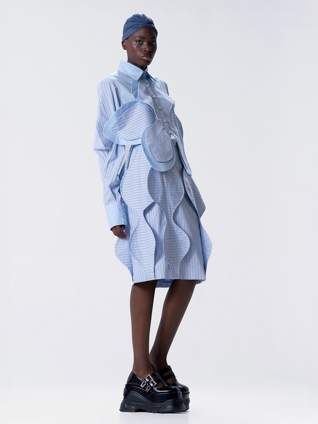 Scintillant Defined Shirt Dress