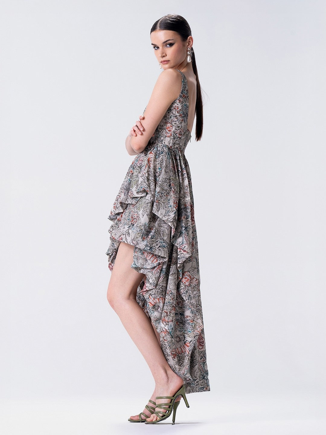 Saison Ribbed Balloon Dress