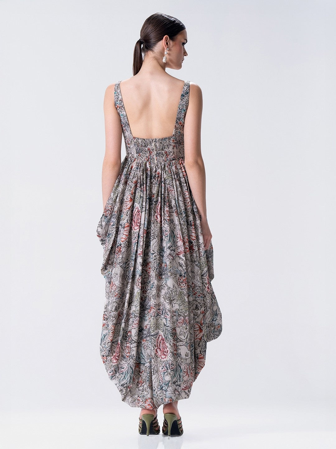 Saison Ribbed Balloon Dress