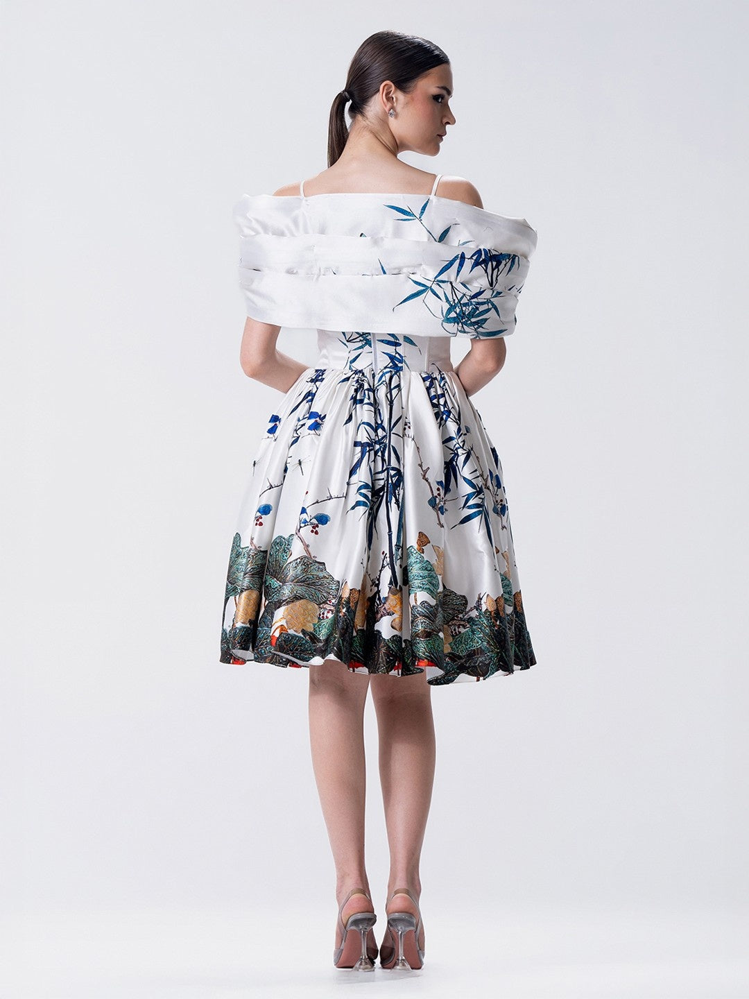 Jardin Sculptural Midi Dress