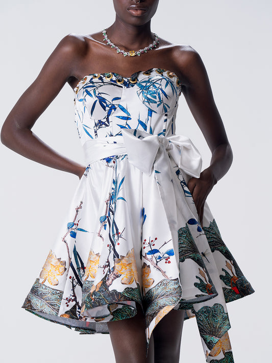 Jardin Tube Mini Dress