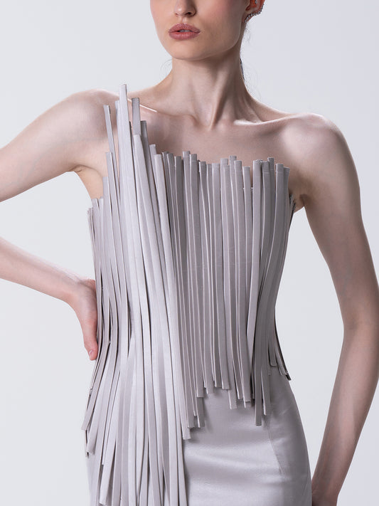 Argent Radiance Gown