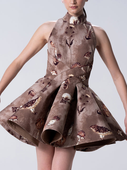 Champignon Mini Dress