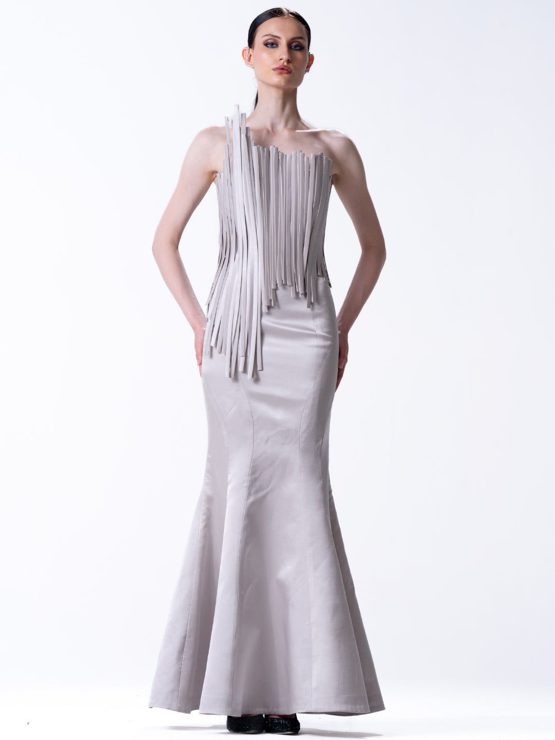 Argent Radiance Gown