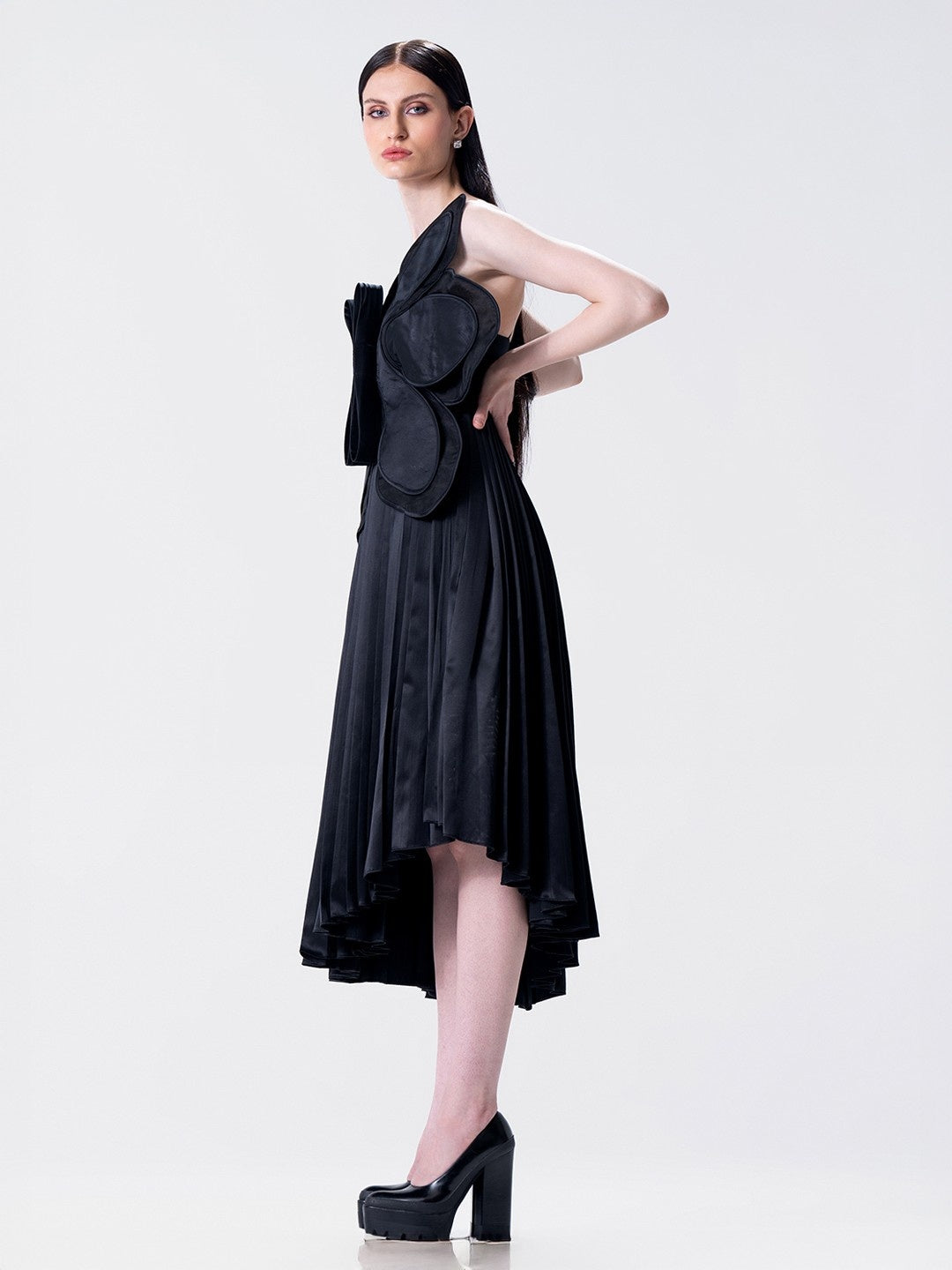 Fleur de Lune Midi Dress