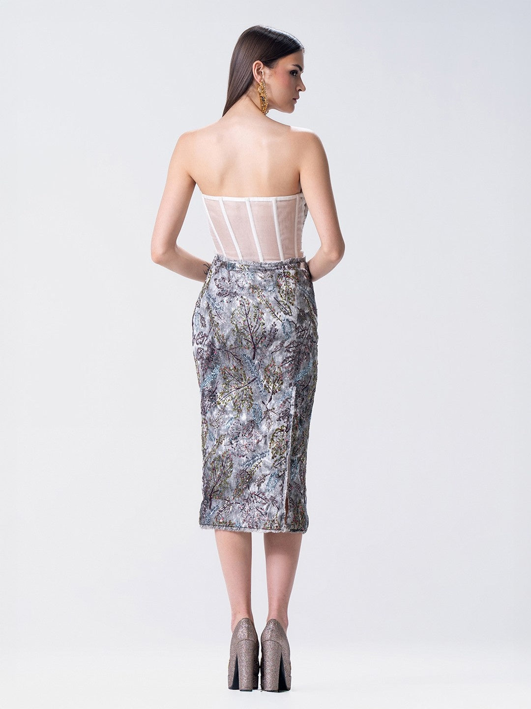 Moulage Tube Cutout Dress