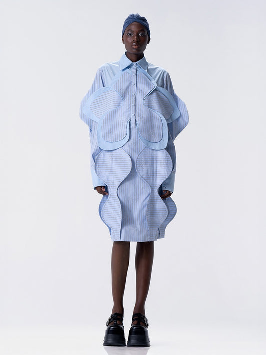 Scintillant Defined Shirt Dress