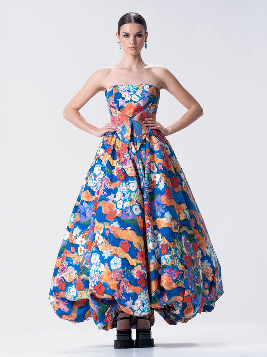 Paradis Balloon Gown