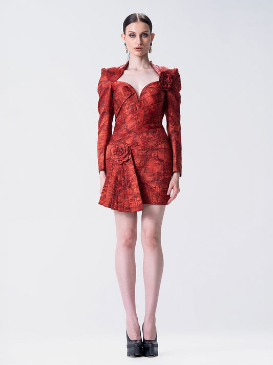 Écriture Flower Mini Dress