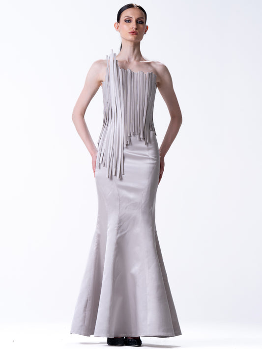 Argent Radiance Gown