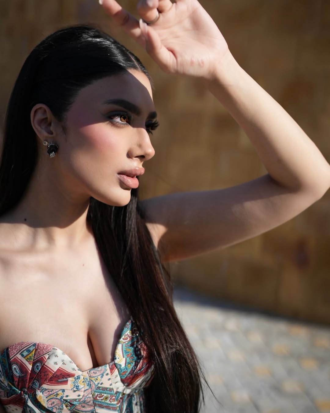 Ashna Jolly - Fleurie Patchwork Corset Set