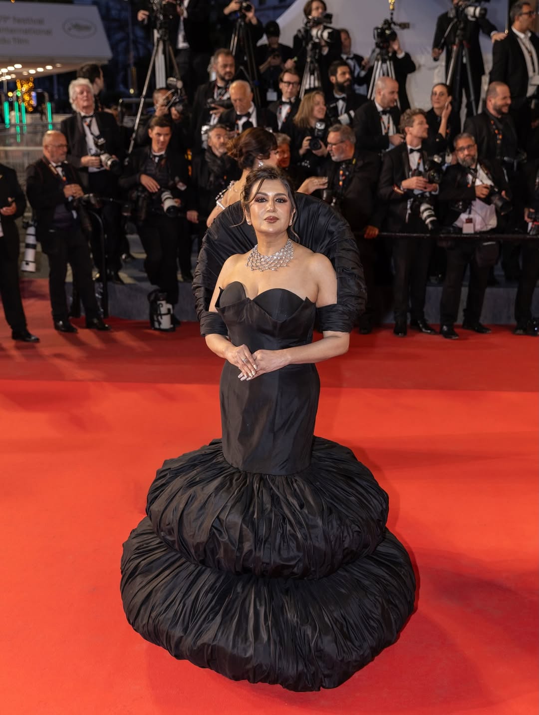 Geetanjali Om Prakash - Custom Dress for Cannes Red Carpet