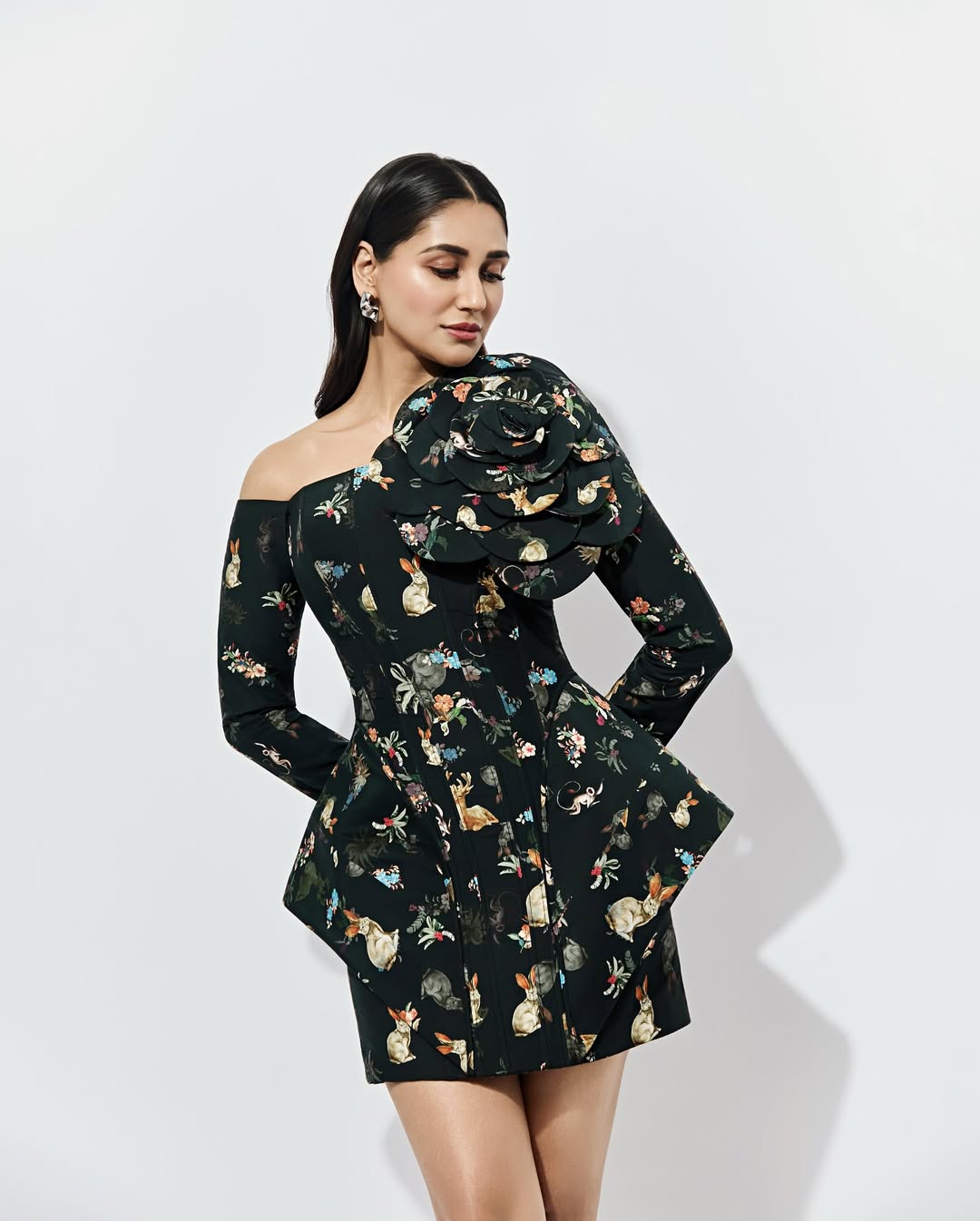 Nikita Dutta - Fleur d’Armor Mini Dress